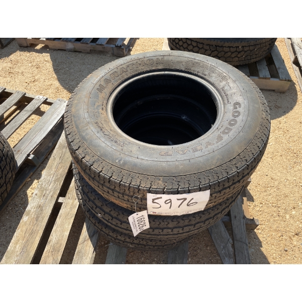(3) ST235/80R16 TIRES