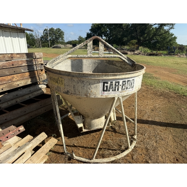 GAR BRO CONCRETE BUCKET