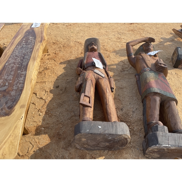 6 FT TEAKWOOD COWBOY