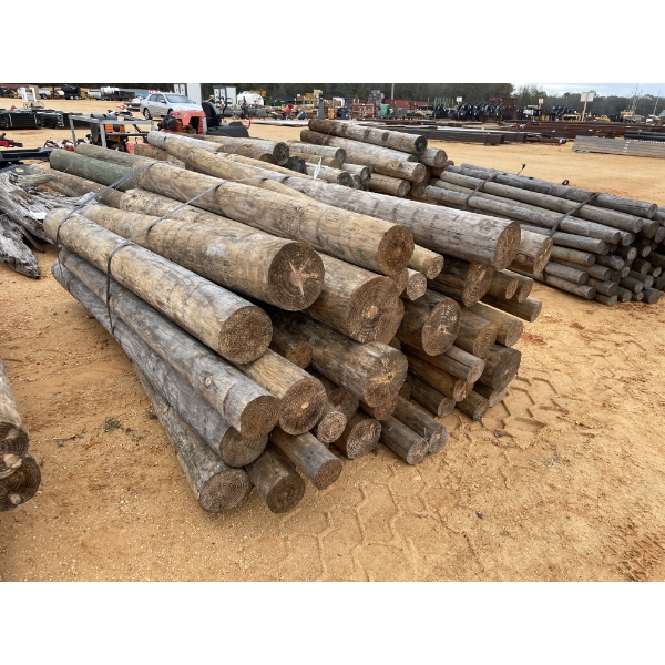 TREATED FENCE POSTS