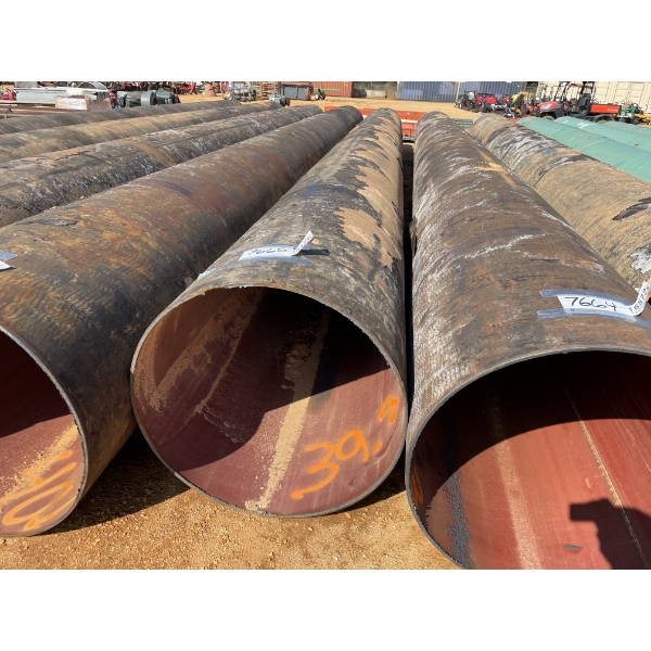 STEEL PIPE,  36"D X 3/8" X 39'L