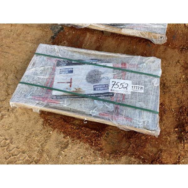 CHERY (5) 9200 LBS RATCHET BINDER, (10) 3/8" X 20' CHAIN