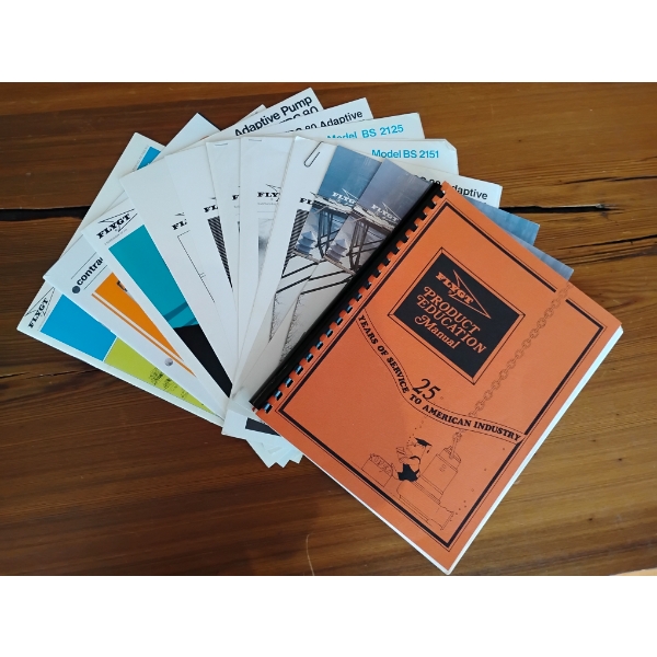 (10) FLYGHT EQUIPMENT BROCHURES