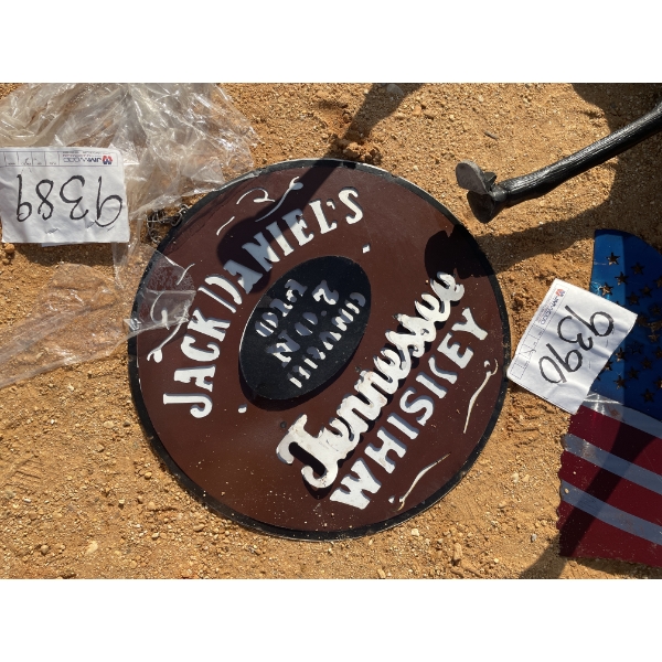 METAL JACK DANIELS SIGN
