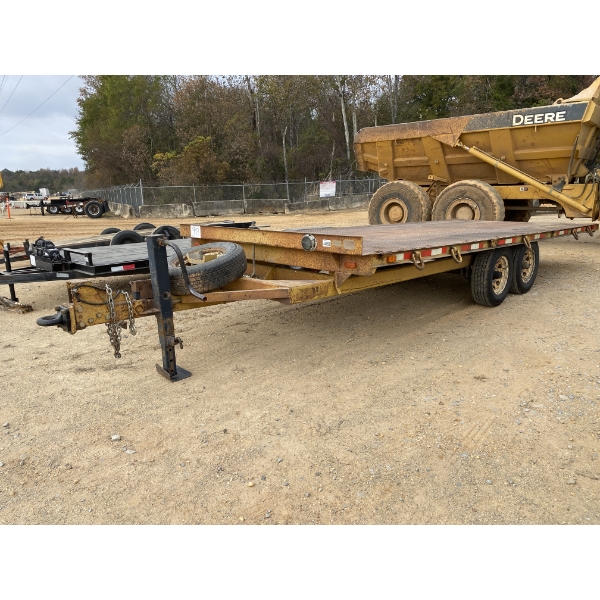 1983 HAULEASY 820 TILT DECK Tag Trailer