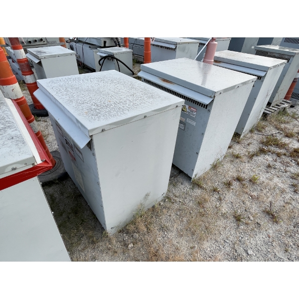 (2) 480 VOLT TRANSFORMERS