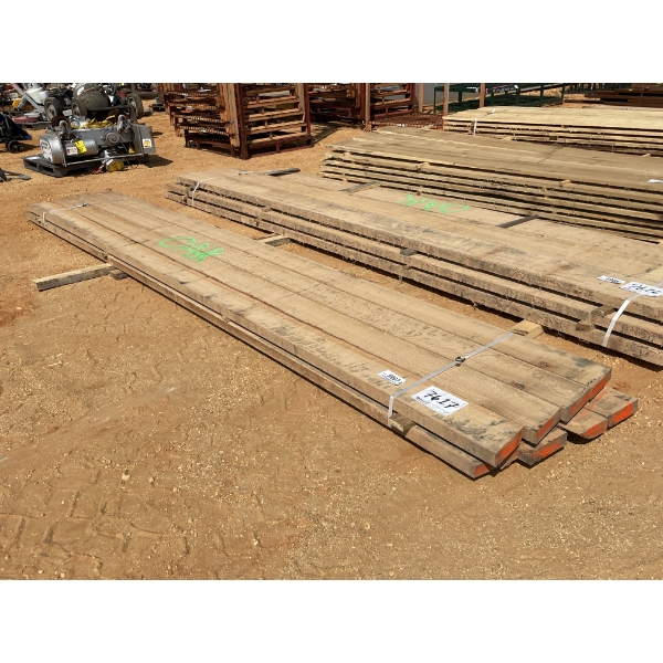 OAK LUMBER, 2" X 8" X 16' (8 PCS)