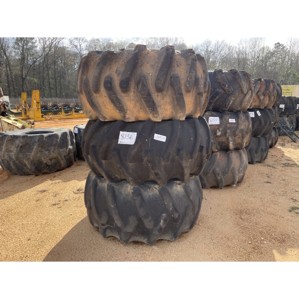 28L-26 TIRES & RIMS (3) EACH