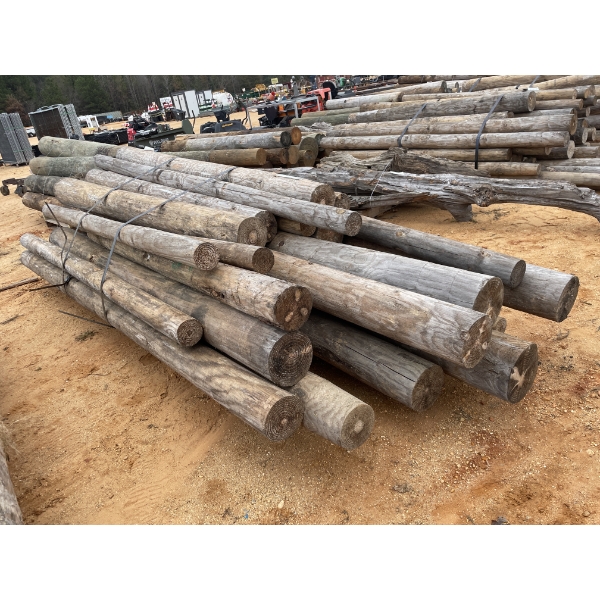 TREATED FENCE POSTS