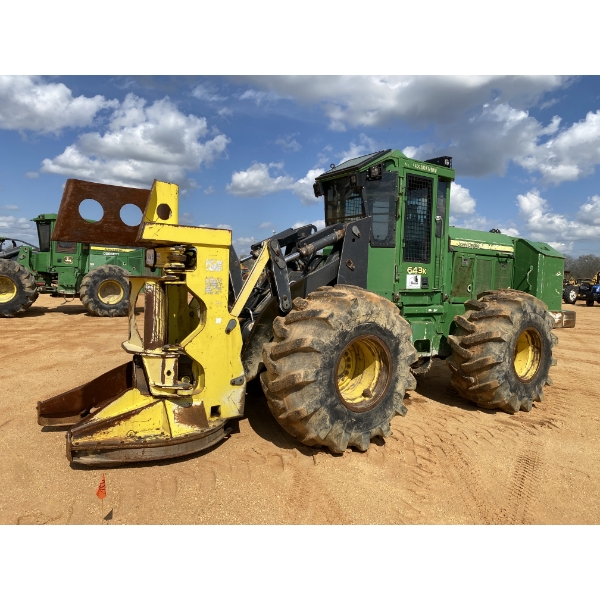 2014 JOHN DEERE 643K Feller Buncher