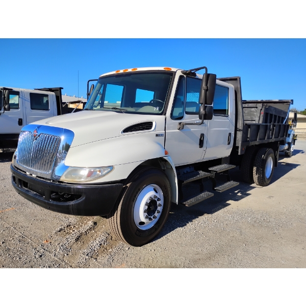 2012 INTERNATIONAL DURASTAR 4300 Flatbed Dump Truck