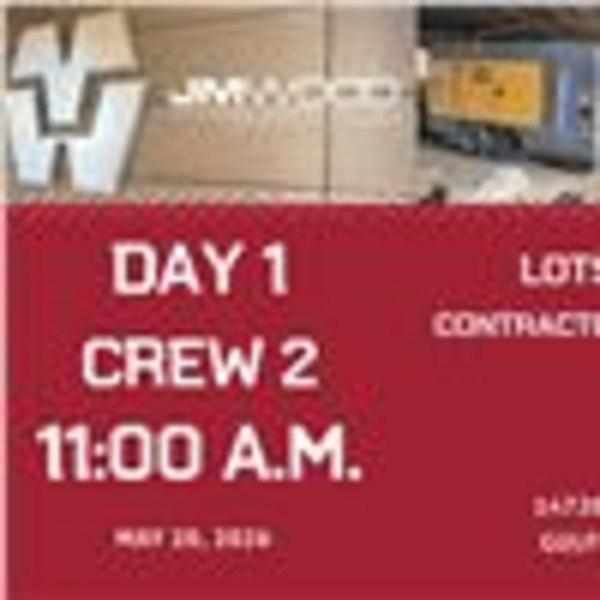WC FORE - RING 2 - WILL START 11:20 - 11:30 AM
