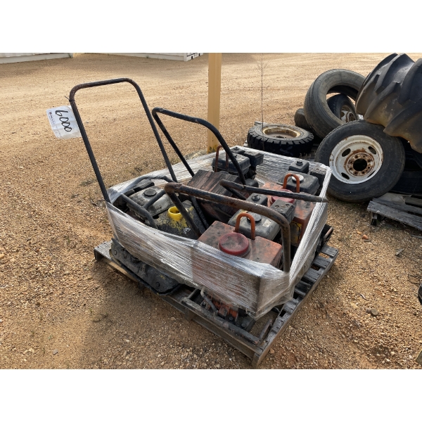 (4) PLATE COMPACTORS