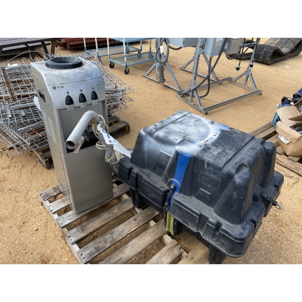 MISC WATER MACHINE, CRATE, VACUUM