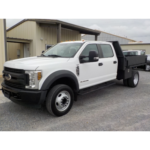 2018 FORD F450 XL Flatbed Truck