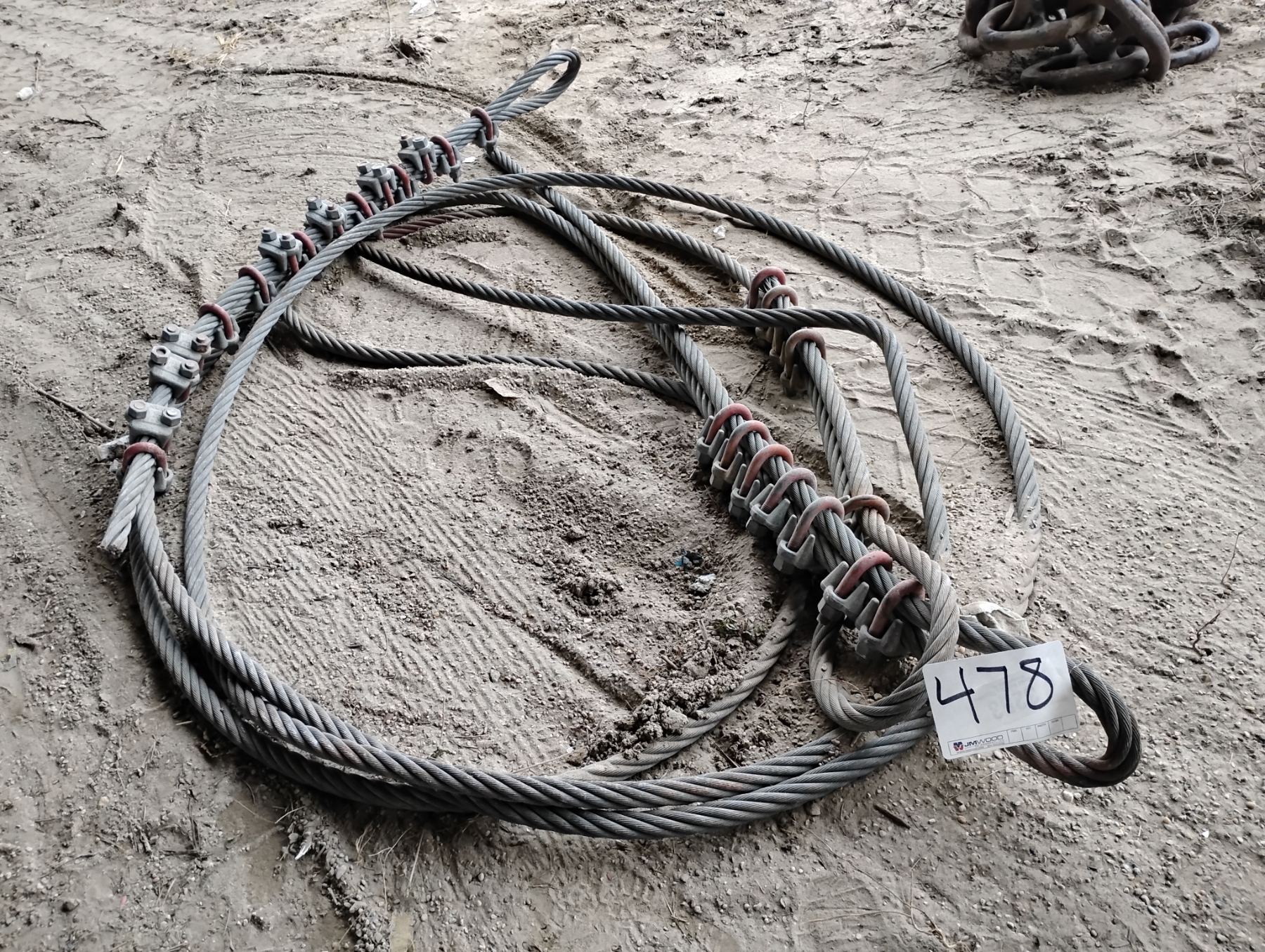 Used Wire Rope Sling WIRE ROPE SLING - J.M. Wood Auction Company, Inc.