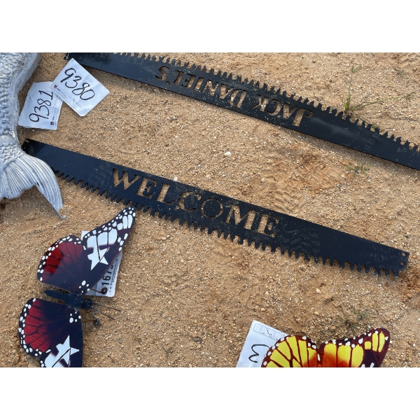 CROSS CUT SAW BLADE, WELCOME CUTOUT
