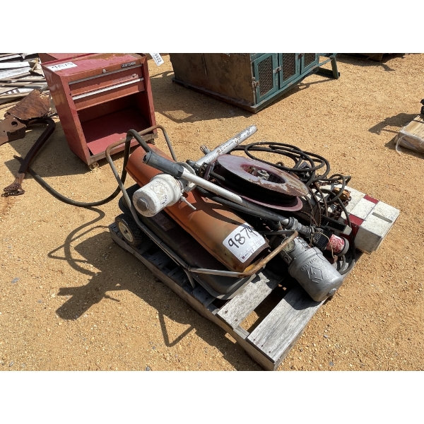 BLAST HEATER, BOTTLE JACK, GRAYCO HEATER, MISC ITEMS