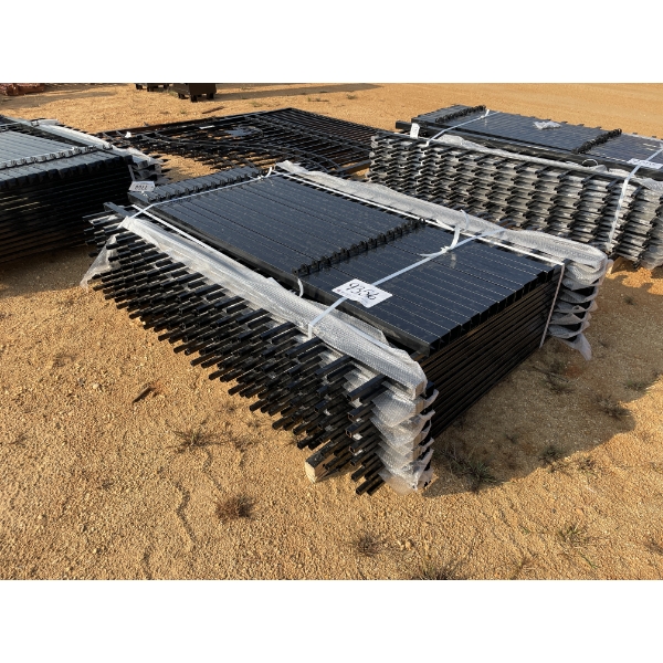 DECORATIVE FENCE, (14)7' PANELS, (14) POST