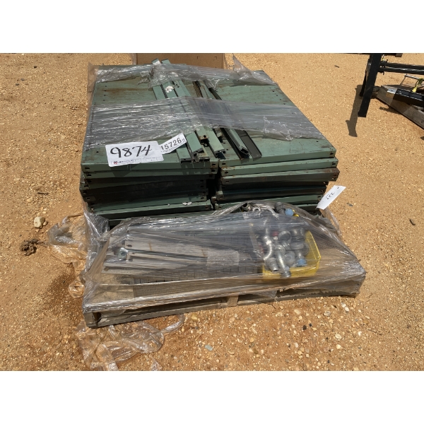 STORAGE CABINET SHELVES & OTHER MISC ITEMS