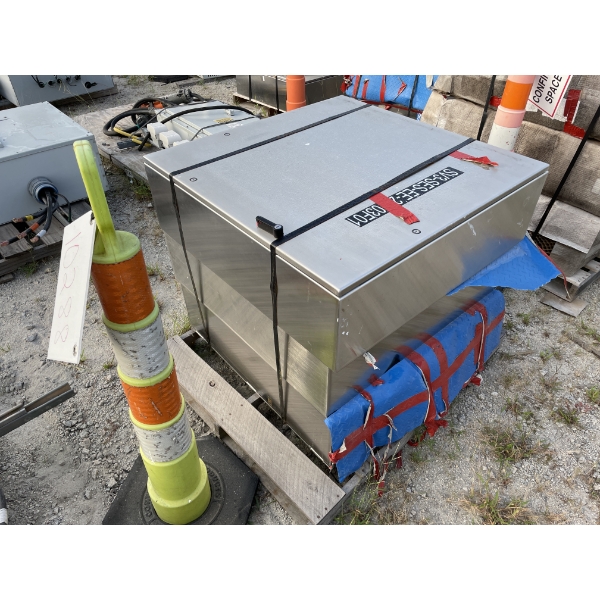 (3) STAINLESS ENCLOSURES
