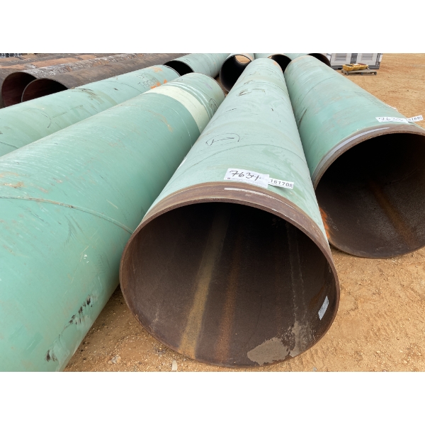 36" X 1/2" X 22' STEEL PIPE