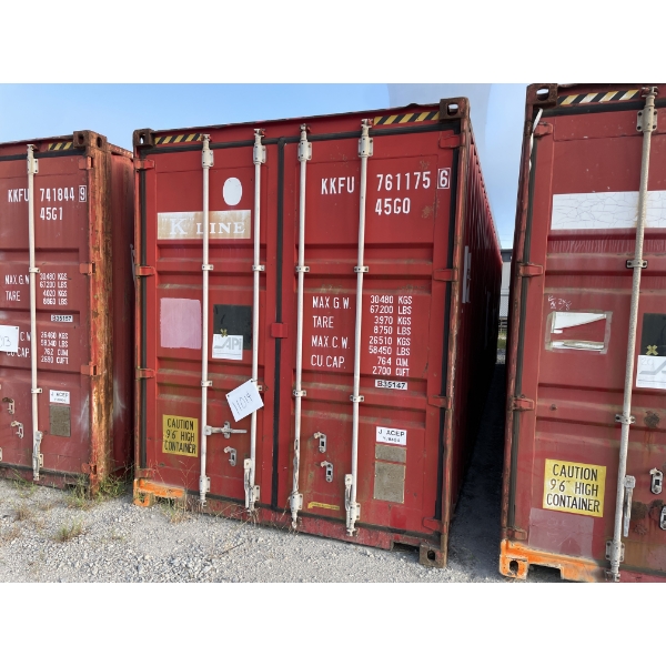 40' HIGH CUBE CONTAINER