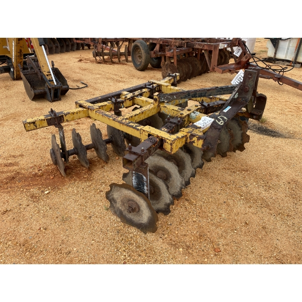 DISC HARROW, 72"W, fits 3 pth