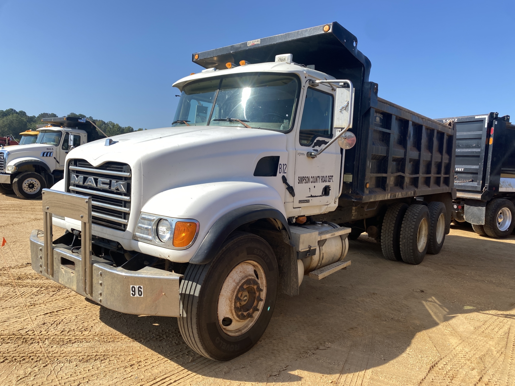 2007 MACK CV713 Dump Truck - J.M. Wood Auction Company, Inc.
