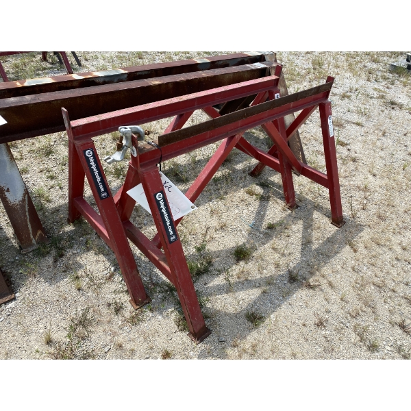 (2) 5' STEEL SAW HORSES