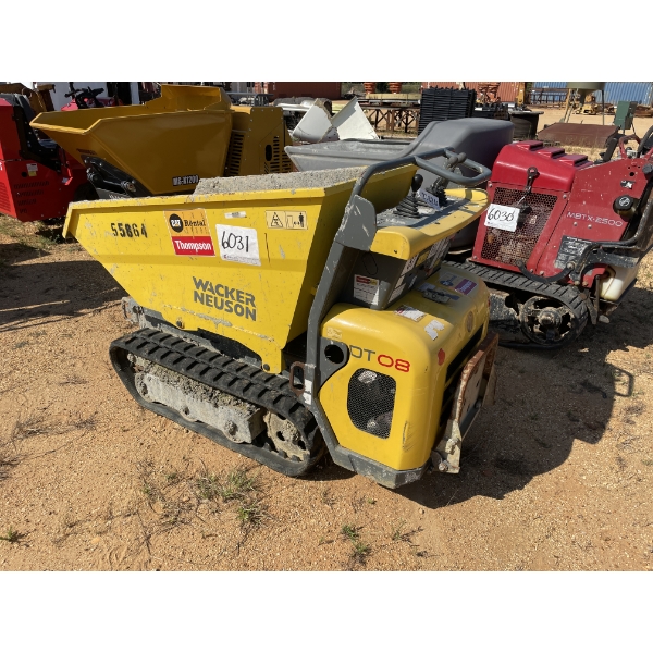 WACKER NEUSON DT08 TRACK DUMP BUGGY