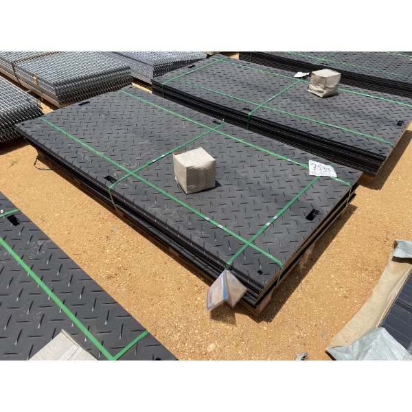 (12) POLYETHYLENE GROUND PROTECTION MATS