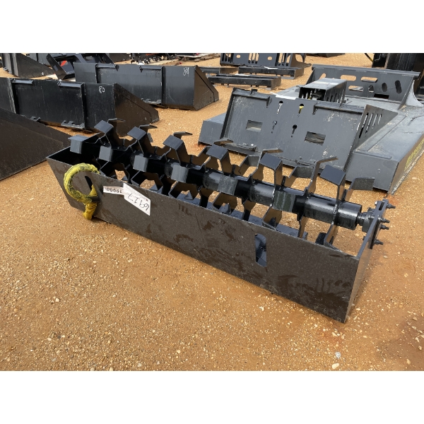72" TILLER,  fits skid steer loader