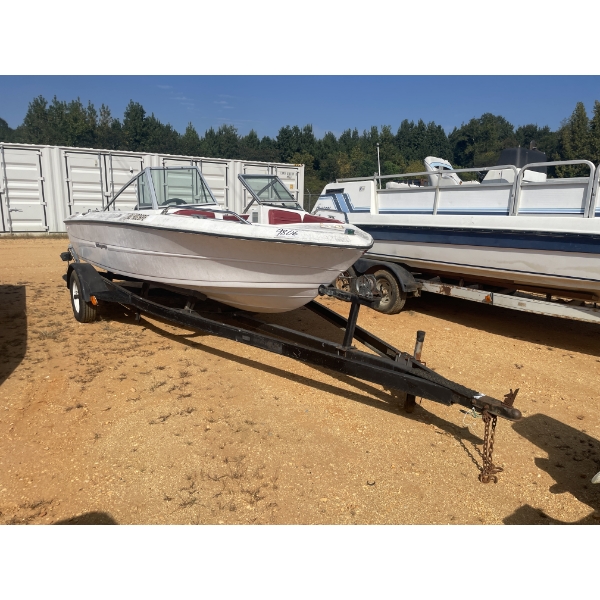 1982  206-17-AF PLEASURE BOAT & TRAILER Boat