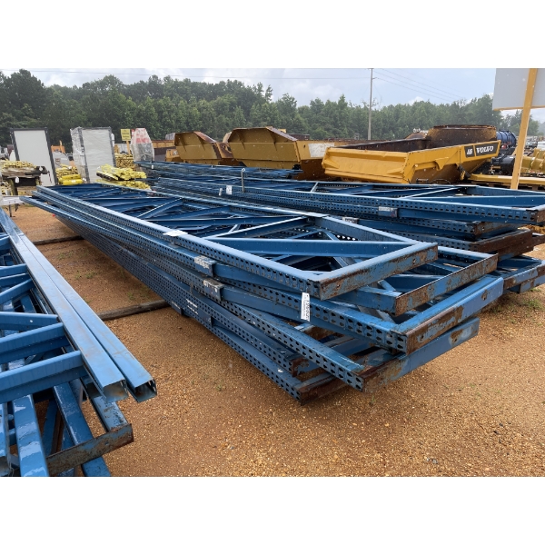 PALLET RACK UPRIGHTS, approx 12 ea