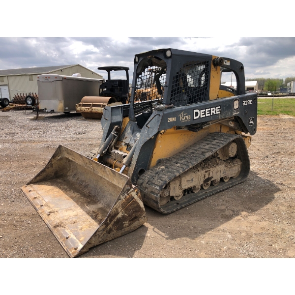 2015 JOHN DEERE 329E Skid Steer Loader - Crawler