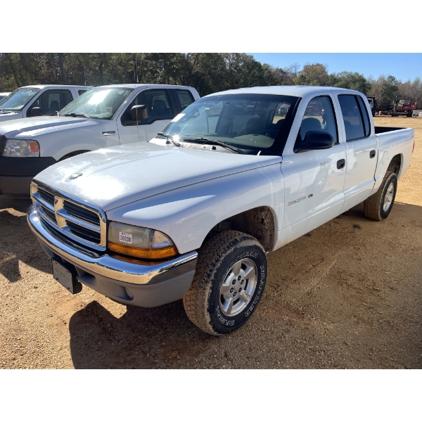 2002 DODGE DAKOTA SLT Pickup Truck
