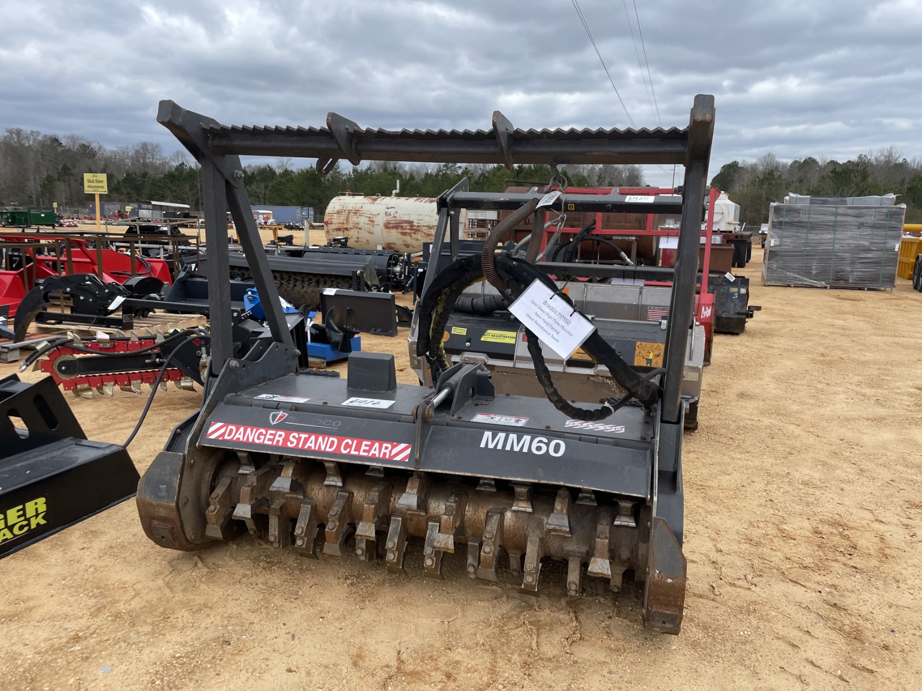BRADCO MM60 DRUM MULCHER - J.M. Wood Auction Company, Inc.