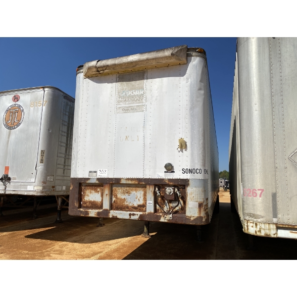 1984 FRUEHAUF FB9-F2-48 Dry Van Trailer