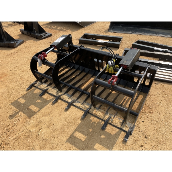 72:" ROCK BUCKET, fits skid steer loader