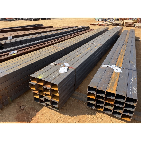 STEEL TUBE, 1/8" X 5" X 4" X 26' (20 PCS)