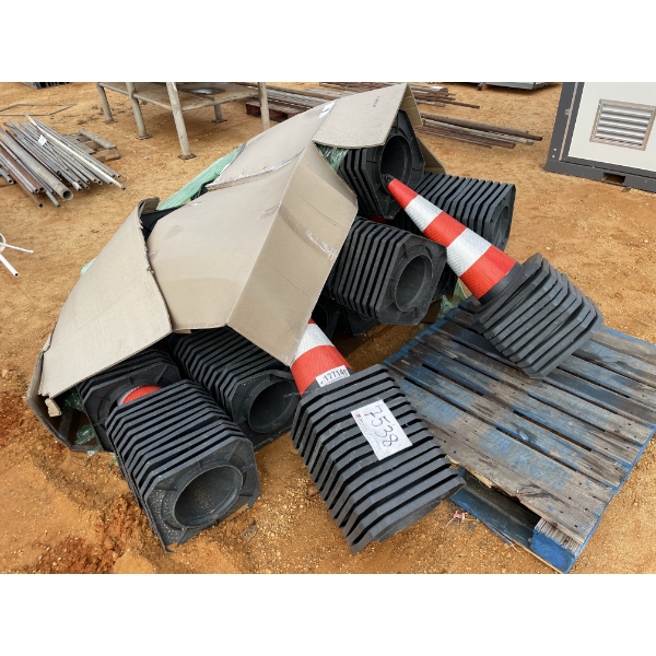 SAFETY CONES, 250 EA
