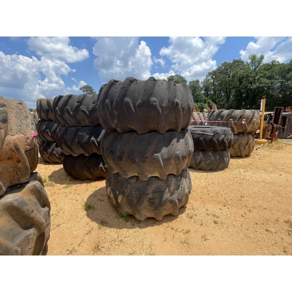 SKIDDER TIRES & RIMS (3EA)