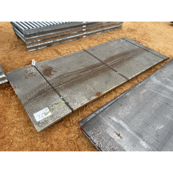 (8) 4' x 10' x 11 GAUGE TREAD PLATE