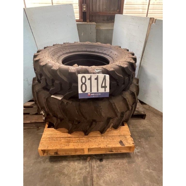 (2) UNUSED EQUIPMENT TIRES