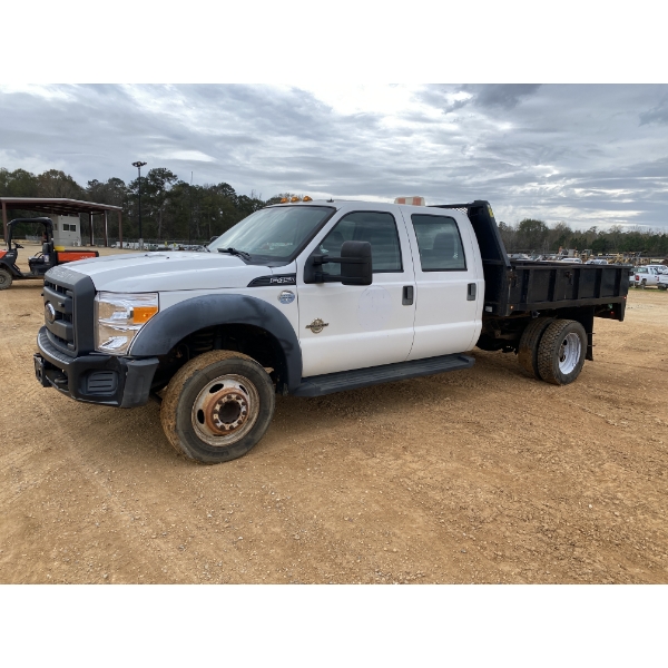 2016 FORD F450 Flatbed Truck