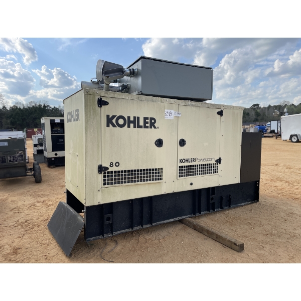 2020 KOHLER 80KW DIESEL GENERATOR Generator