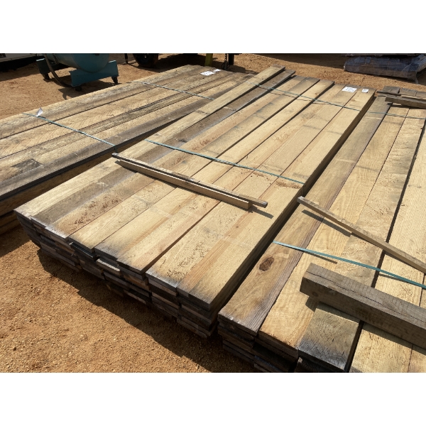PINE LUMBER, 1" X 6" X 12' (1 BUNDLE)