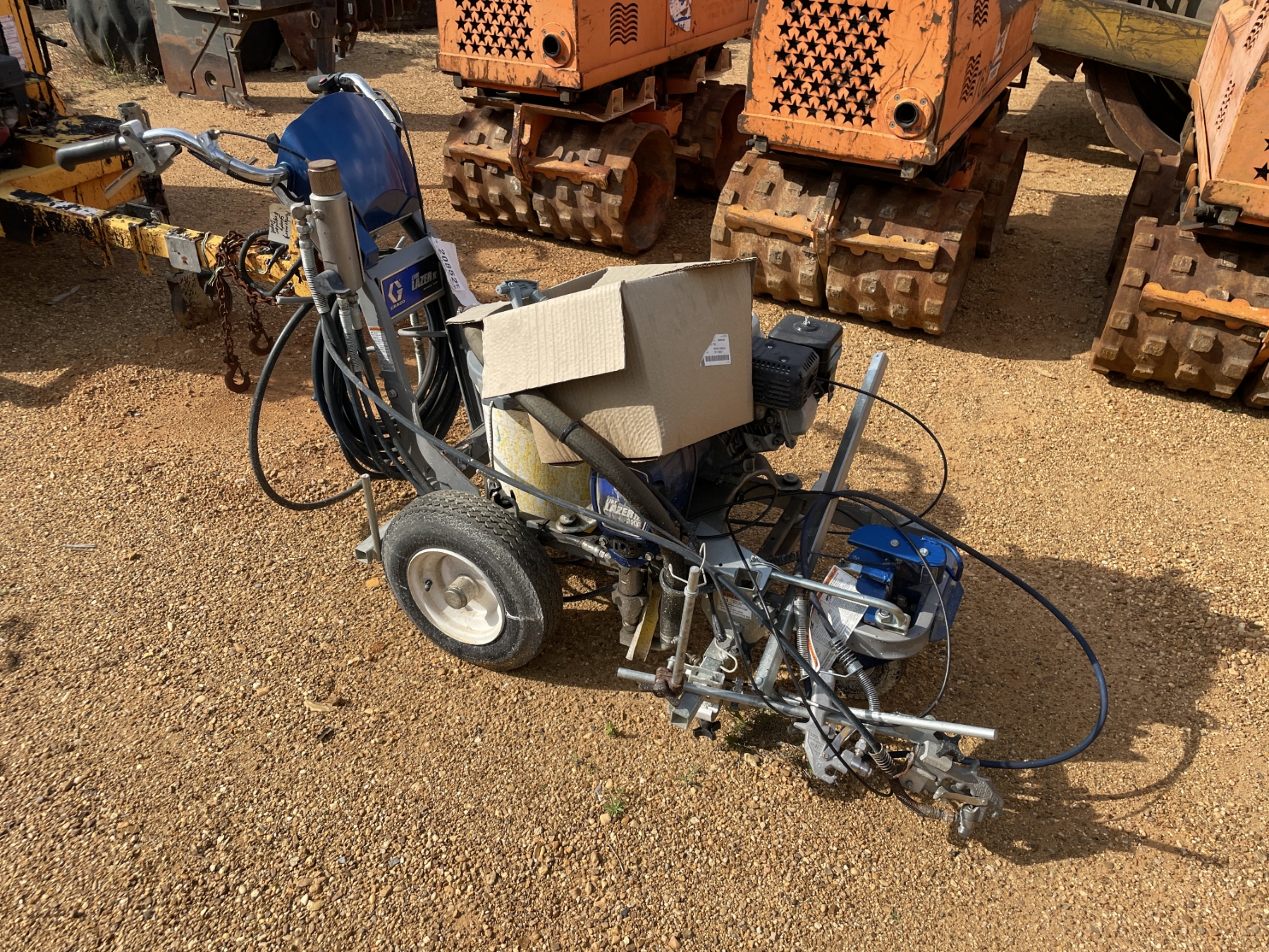 Line Layer Machine GRACO LINE LAYER IV STRIPING MACHINE - J.M. Wood Auction Company, Inc.