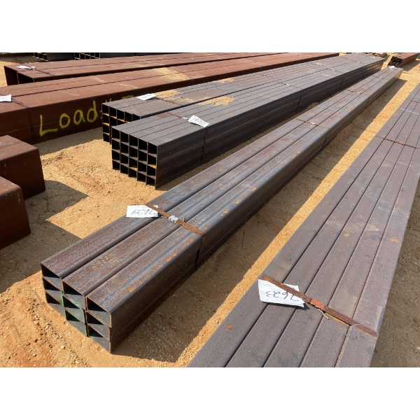STEEL TUBE, 5/16" X 4" X 6" X 40' (9 PCS) 
